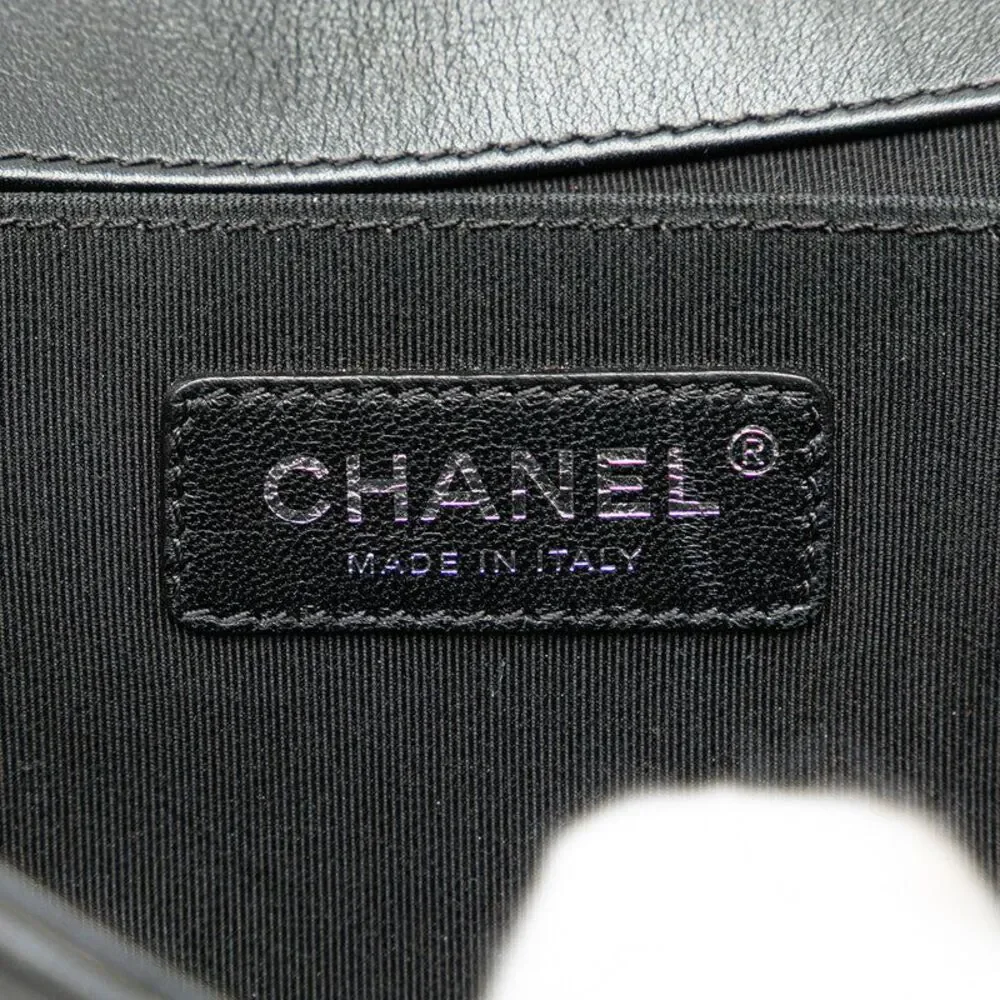 Chanel Boy Chanel 25 Leather Tweed Shoulder Bag